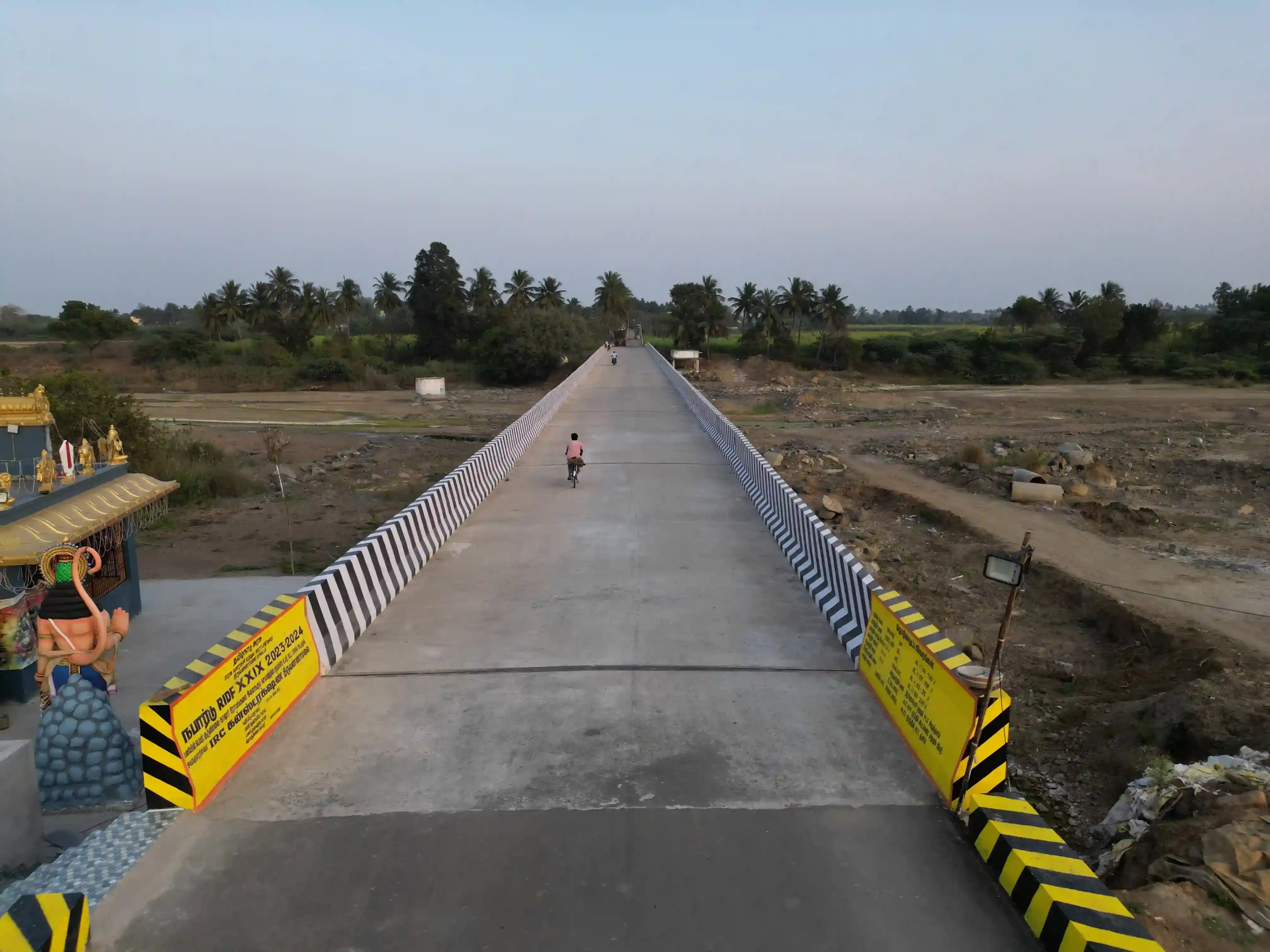 IRC Construction completed bridge and road approach